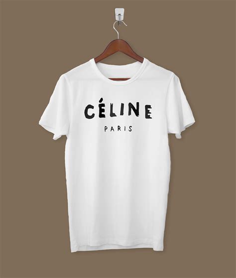 celine paris t shirt authentic